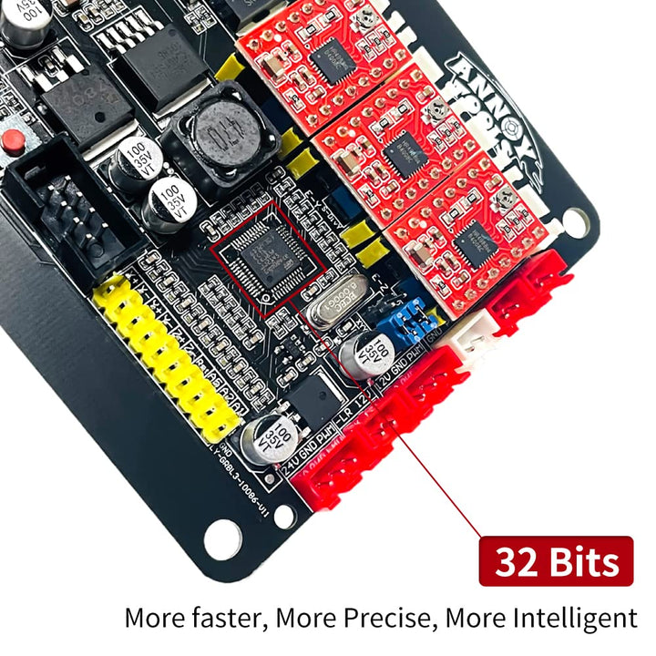 Steuerplatine GRBL1.1 32Bit, 3-Achsen Schrittmotorsteuerung, mit doppelter Y-Achsen-Antriebssteuerpl