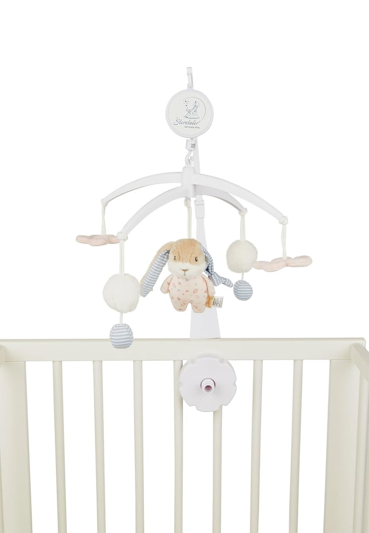 Sterntaler Mobile Hase Hanni - Musik Mobile mit Spieluhr Melodie: "La Le Lu" - Baby Mobile für Wiege