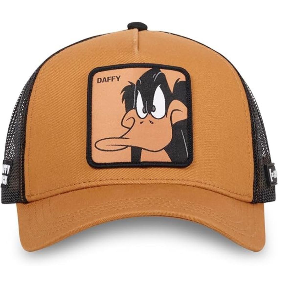 Capslab Trucker Cap mit Patch – Chupa Chups Logo – Offiziell lizenzierte Retro Cap – Snapback verste