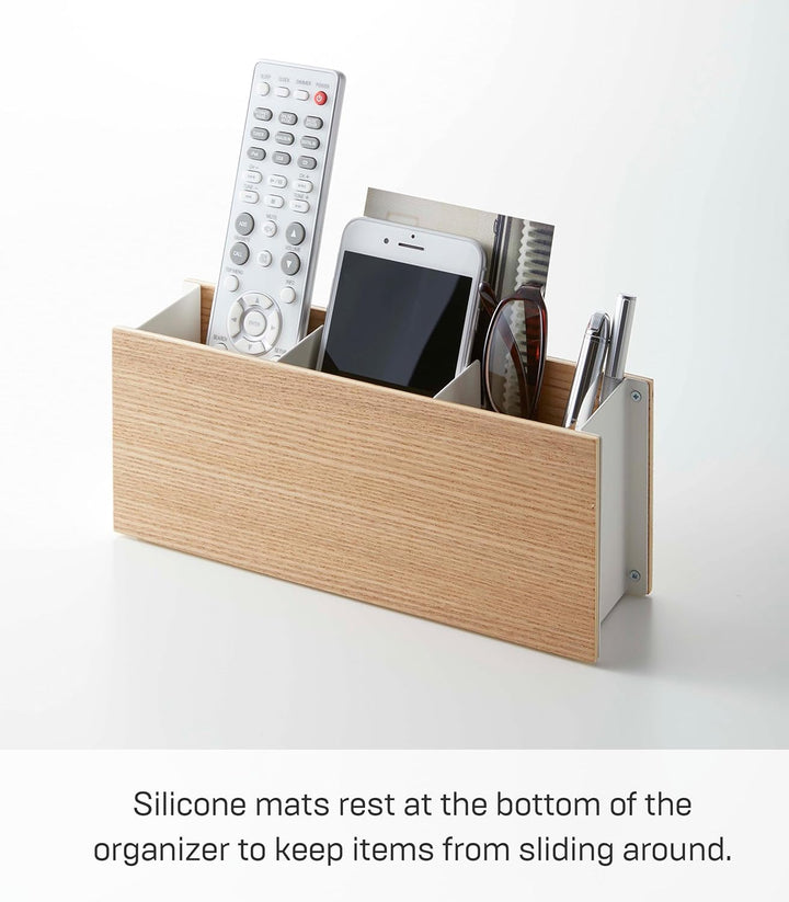 Pen & Remote Rack - Rin - natural Weiss, Weiss