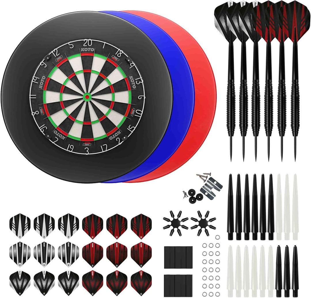 KOTO - King Pro + Surround + KOTO - Accessory Kit Steeltip Schwarz 90 Stück, 2 Sätze KOTO - Flights,