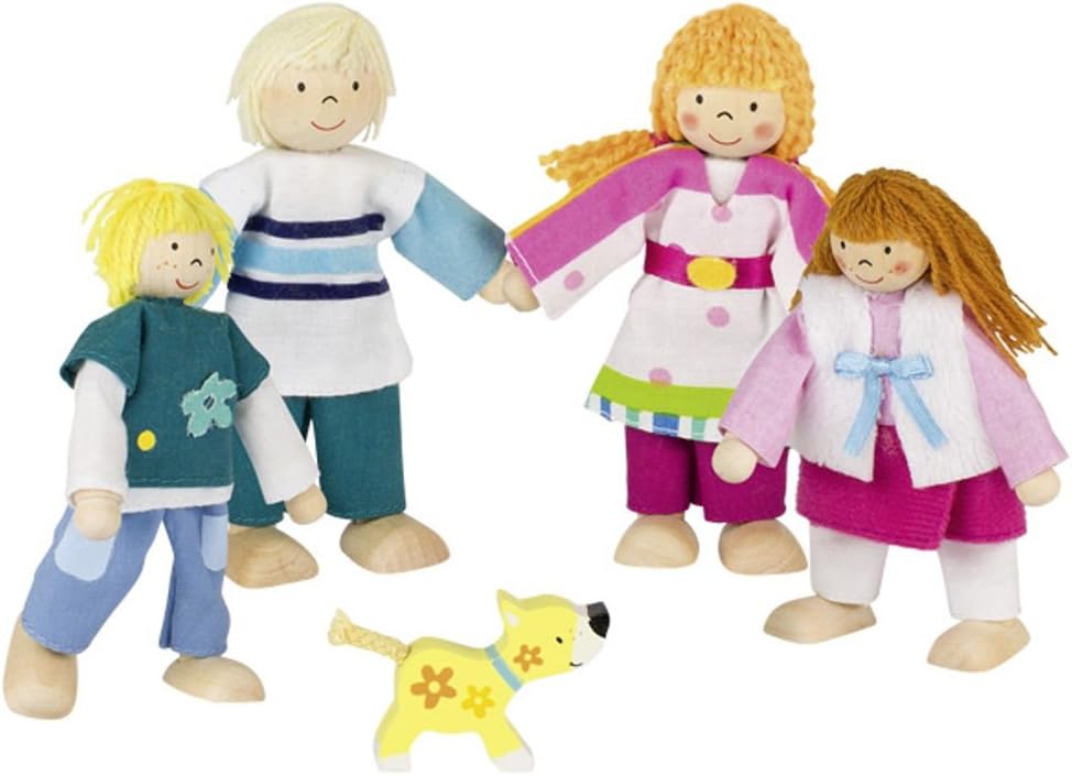goki 51582 Belle Biegepuppen Familie Susibelle, Natur, M