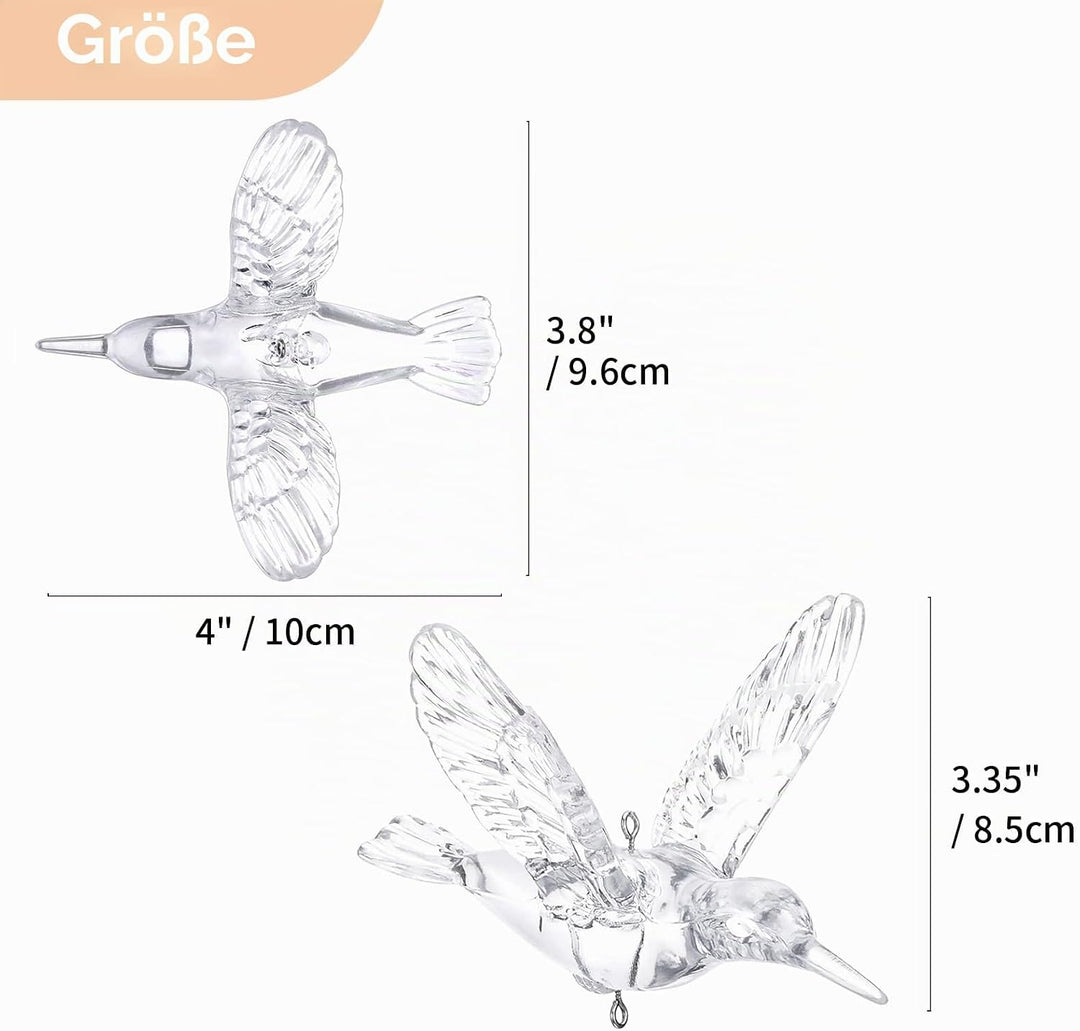 NUPTIO 30 Stücke DIY Fliegenden Vogel Dekorative Decke Hängen Ornamente Weihnachtsbaum für Zuhause K