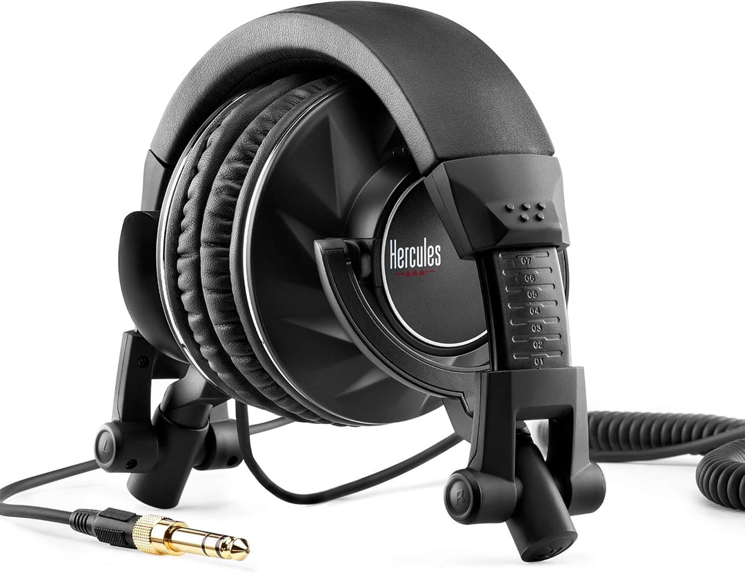 Hercules HDP DJ60 - Geschlossene DJ-Kopfhörer., Hercules HDP DJ60