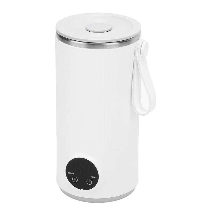 Akku-Wasserkocher, Reise-Wasserkocher, Kabellos, 6000 MAh, Wiederaufladbar, 400 Ml, 55 °C, Edelstahl