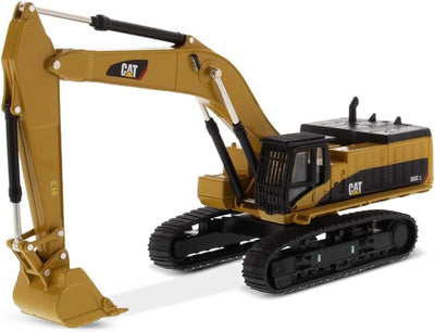 Diecast Masters 85694 - Caterpillar Kettenbagger 385C, detailgetreues CAT Baufahrzeug in Displayfens
