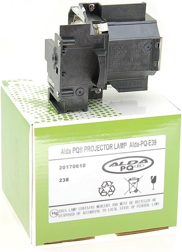 Alda PQ-Premium, Beamerlampe / Ersatzlampe für EPSON EMP-TW700 Projektoren, Lampe mit Gehäuse