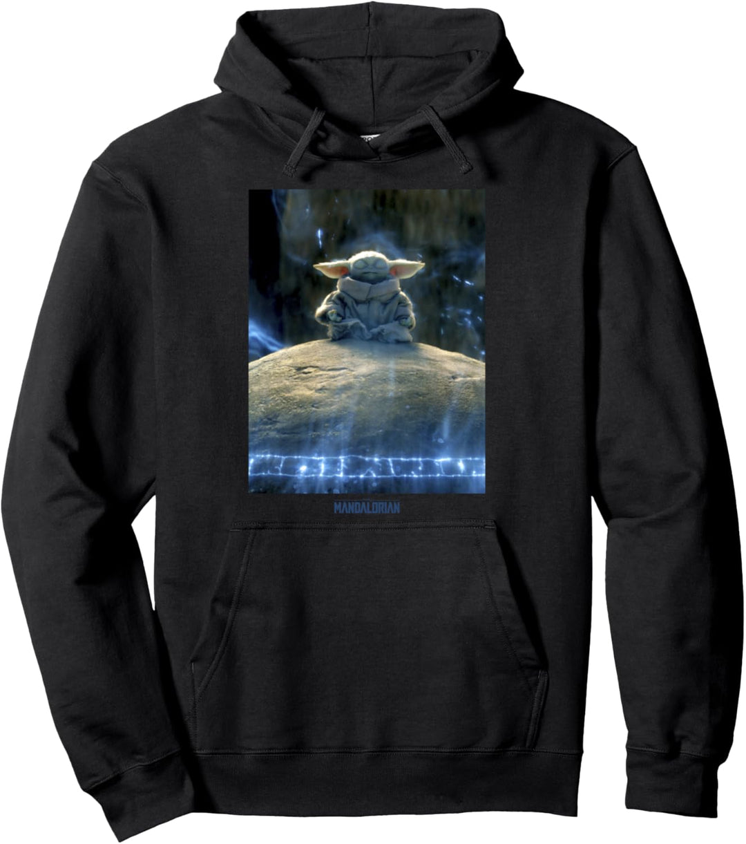 Star Wars: The Mandalorian Grogu Jedi Temple R14 Pullover Hoodie