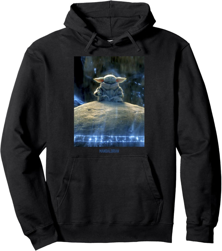 Star Wars: The Mandalorian Grogu Jedi Temple R14 Pullover Hoodie