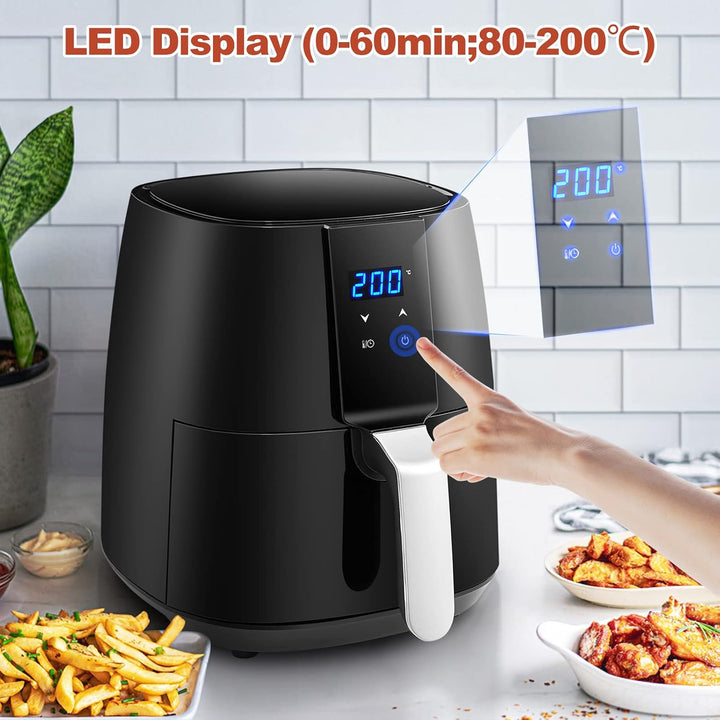 TUKAILAi Heissluftfritteusen zu Hause (3.8L-Digital), 3.8L-Digital