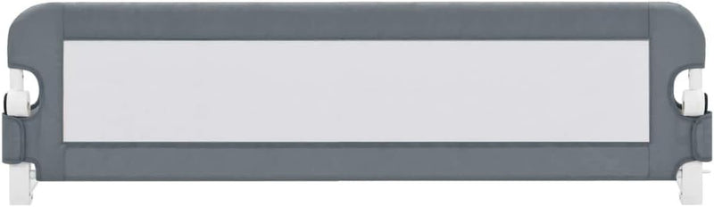homiuse Kleinkind-Bettschutzgitter Grau 150x42 cm Bettumrandung Babybett Bettgitter Rausfallschutz B