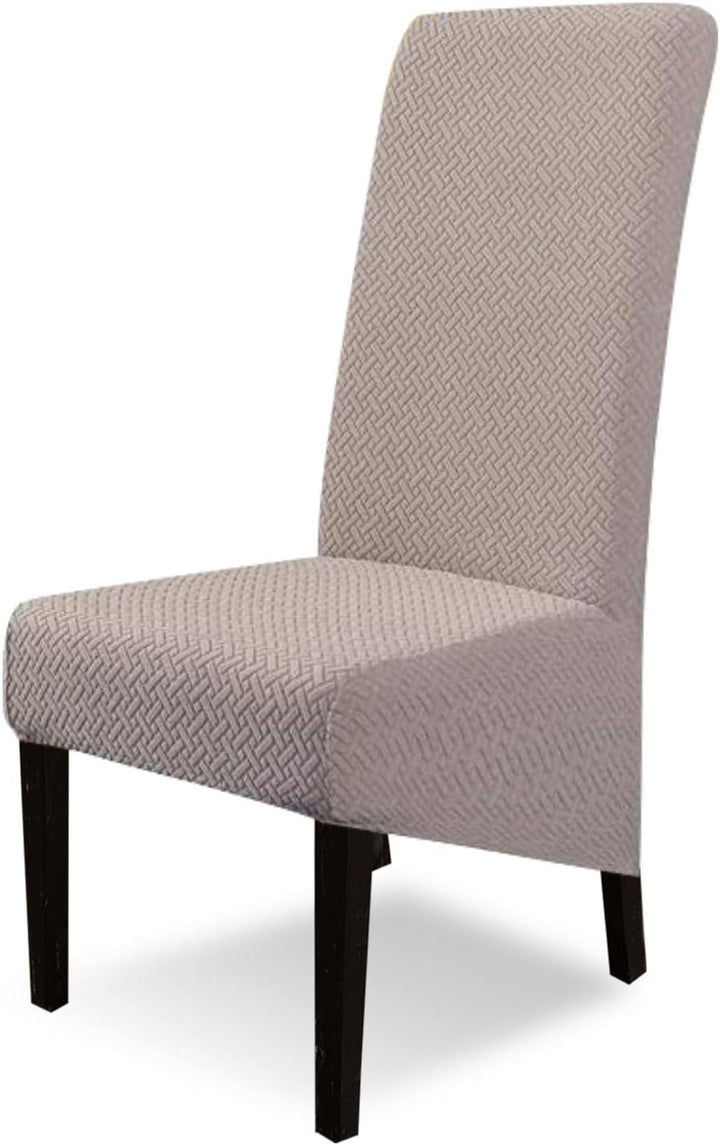 Lydevo Stuhlhussen XL 6er Set Stretch Stuhlhussen Schwingstühle XL für Esszimmerstühle Spandex Unive