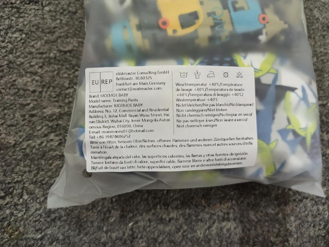 MOEMOE BABY Töpfchen Trainingshose, Baumwolle Waschbare Lernhosen Lernwindel Unterwäsche Unterhosen