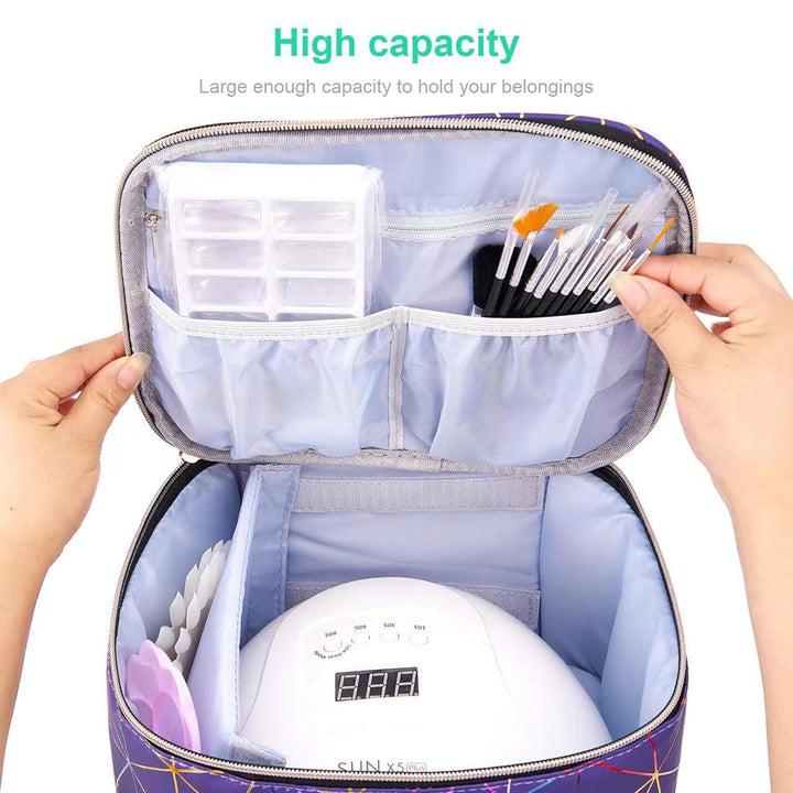 Kosmetiktasche Gross, Make-up-Tasche Make up Koffer Schminktasche Schminkkoffer Leer Kosmetiktasche