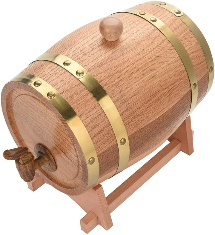 Eichenfass Bar und Restaurant 3L Fass Eichenfass Zum Altern 32×23×23 3L Vintage Holz Eichenholzfass
