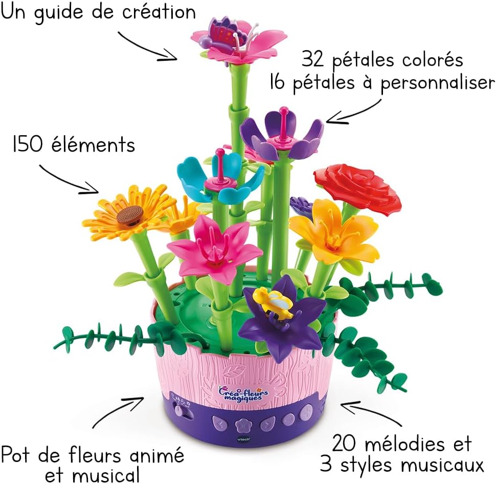 VTech Art Magische Blumen, 564205, mehrfarbig,