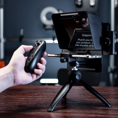 AMBITFUL Teleprompter Kit Portable Inscriber Handy Teleprompter Artefakt Video mit Fernbedienung für