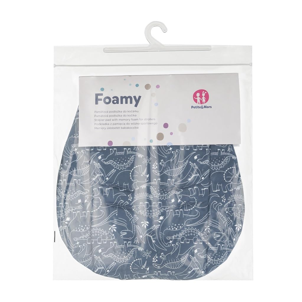 Petite&Mars Foamy memory foam liner * Sitzeinlage * Universal Sitzauflage für Kinderwagen, Buggy * A
