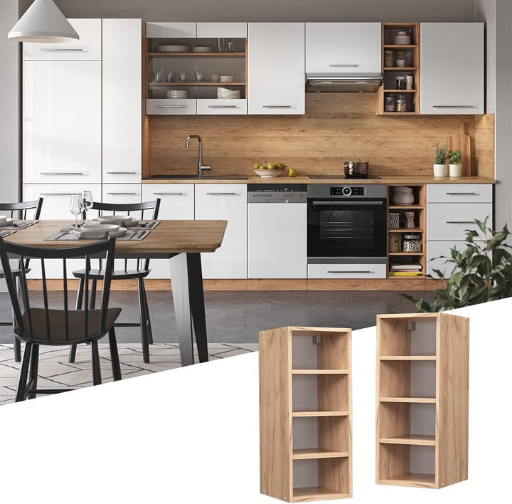 Vicco Hängeschrank Fame-Line, Goldkraft Eiche/Goldkraft Eiche, 30 cm