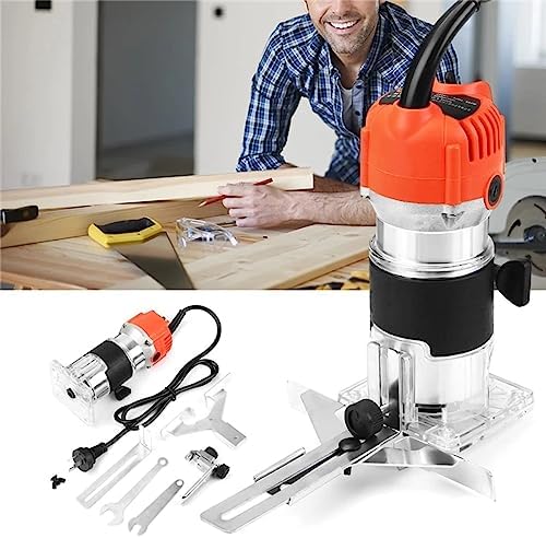 Holzfräse, 220V, Vertikalfräse für Holz, Elektrische Trimmmaschine, Elektromechanische Gravur, Holzf