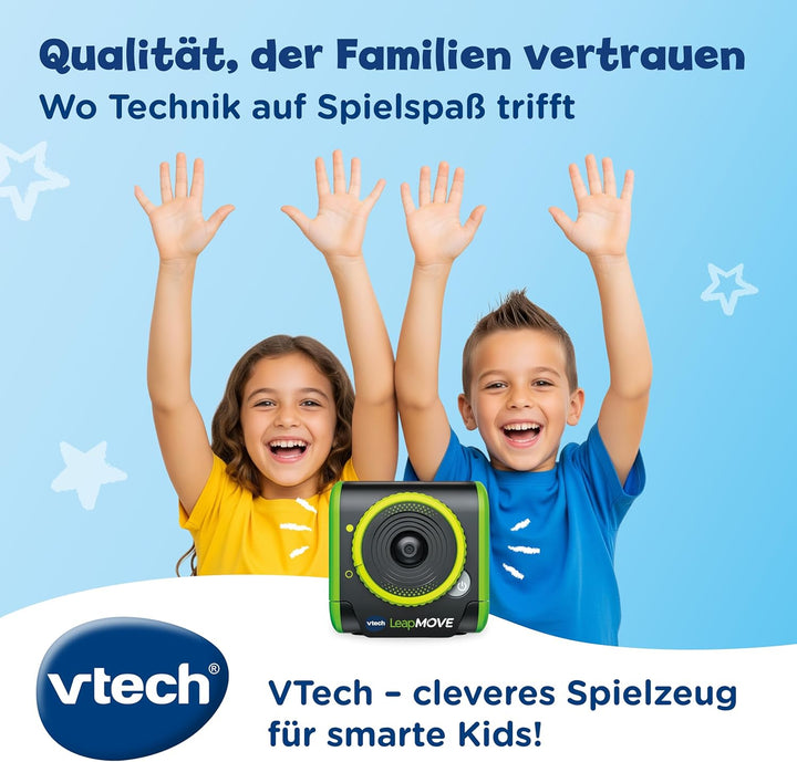 VTech LeapMOVE Lernkonsole Kinder I Interaktive Spielkonsole für Fernseher I Lernspiele ab 4 Jahre I