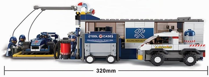 Sluban M38-B0356 Servicestand Baukasten, Multi Colour