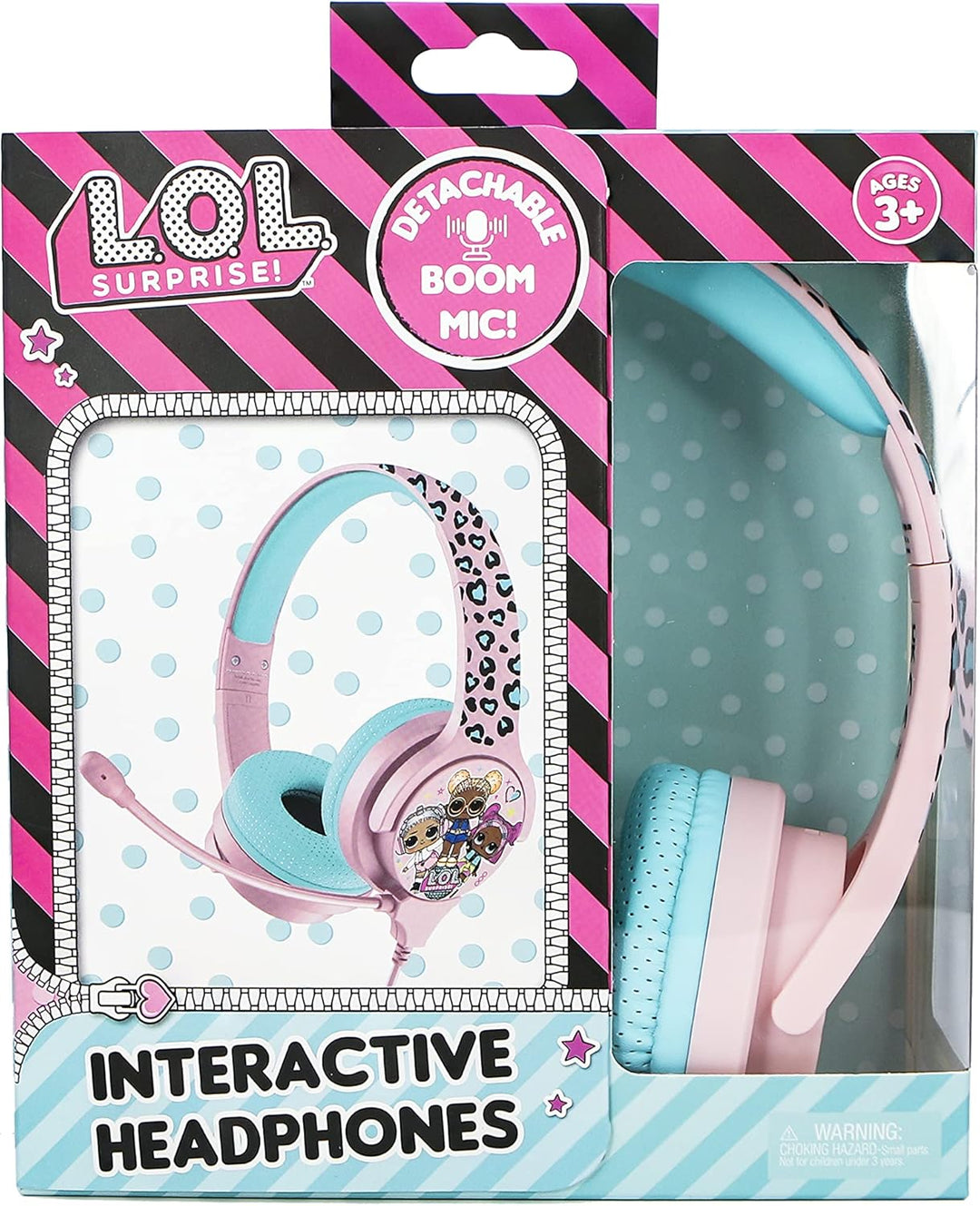 OTL Technologies LOL Surprise interaktiver Kopfhörer, mit Mikrofon & Kabel Interactive Kinder (gröss