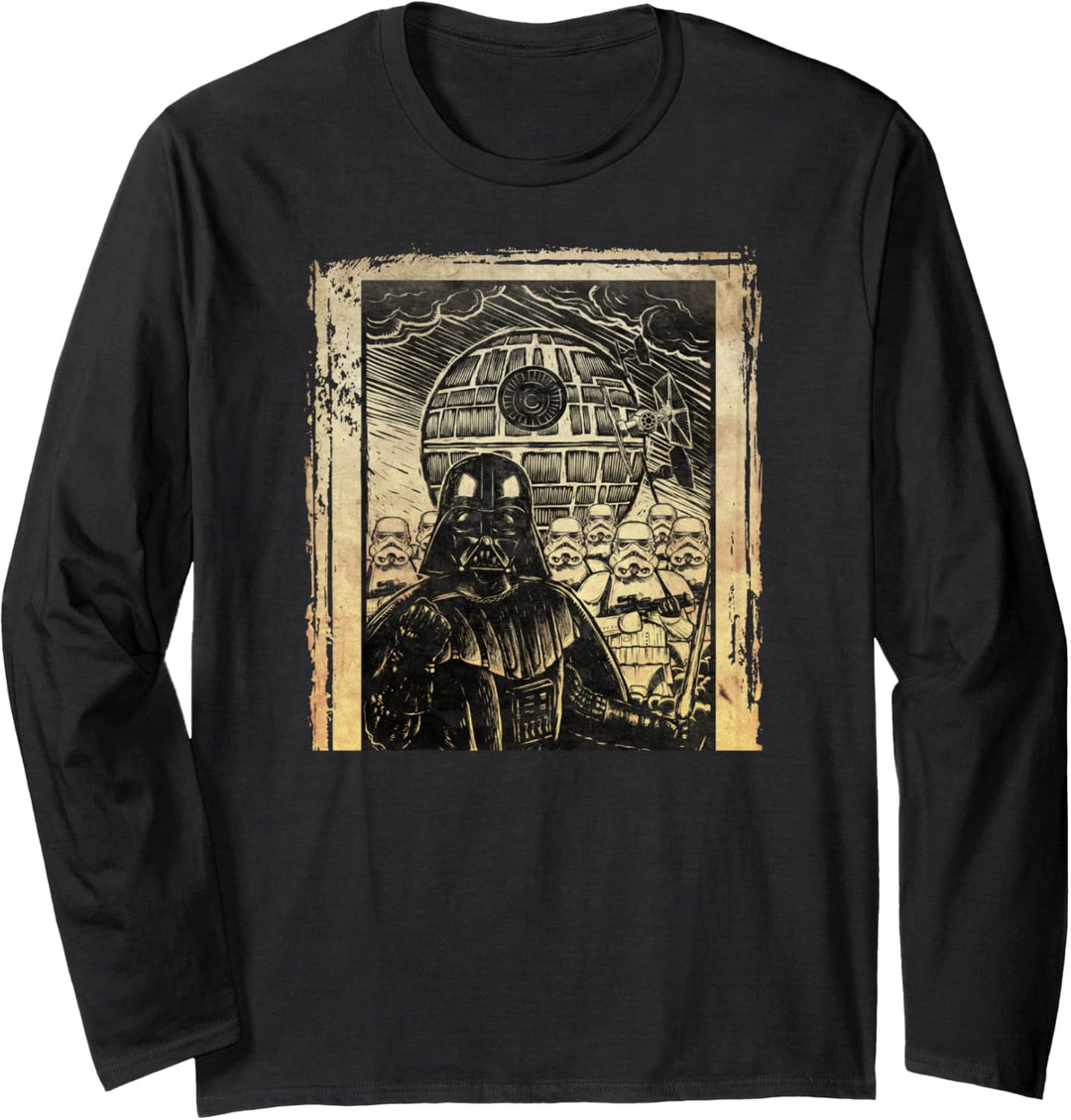 Star Wars Vader Artsy Portrait Langarmshirt