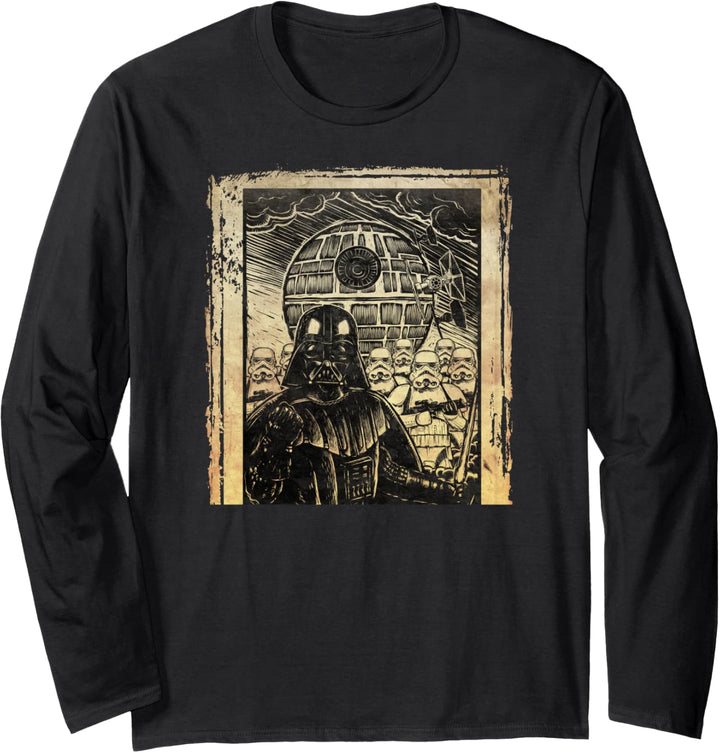 Star Wars Vader Artsy Portrait Langarmshirt