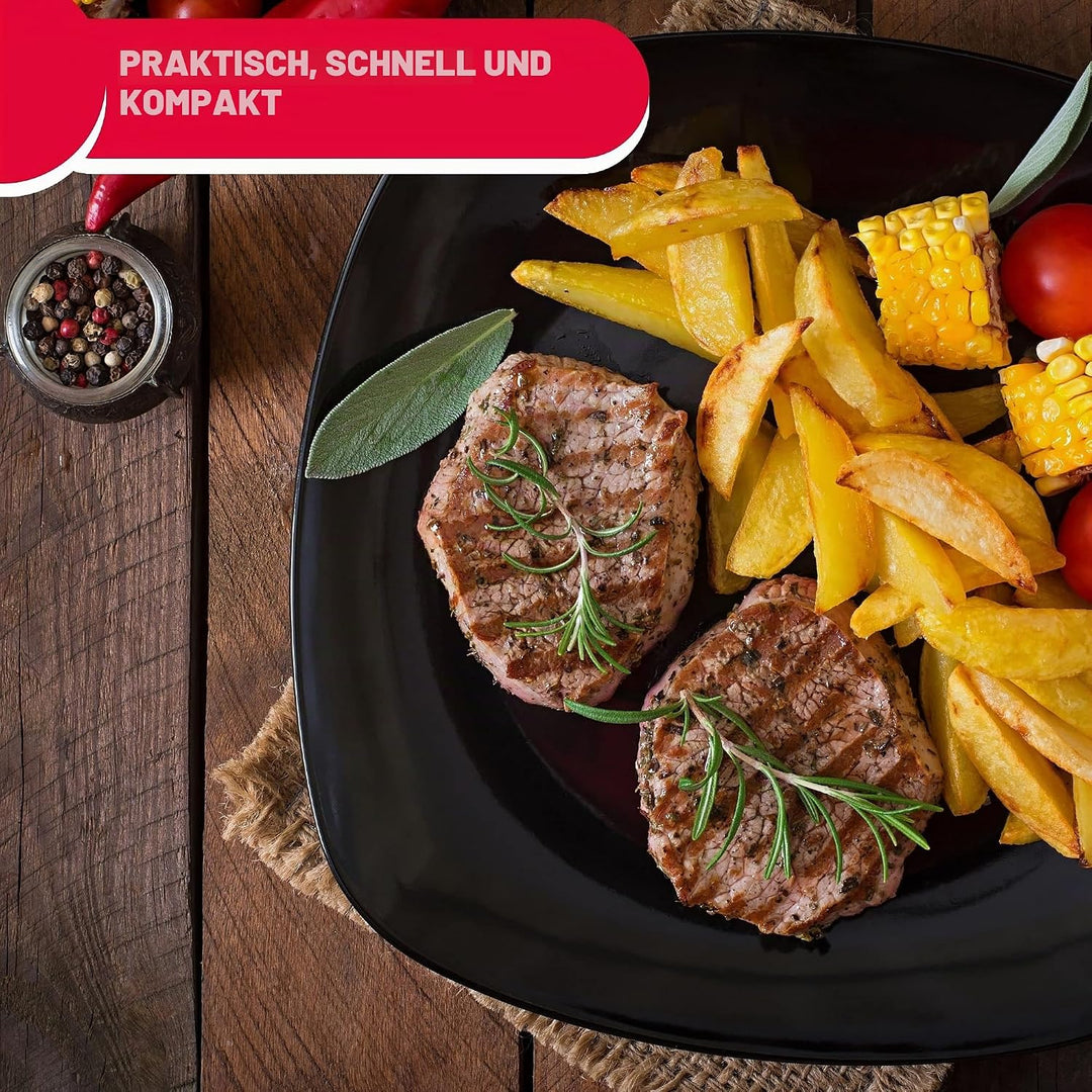 ARDES - Professionelles elektrisches Grillgerät 1500W Elektrischer Kontaktgrill für Brötchen und Pia