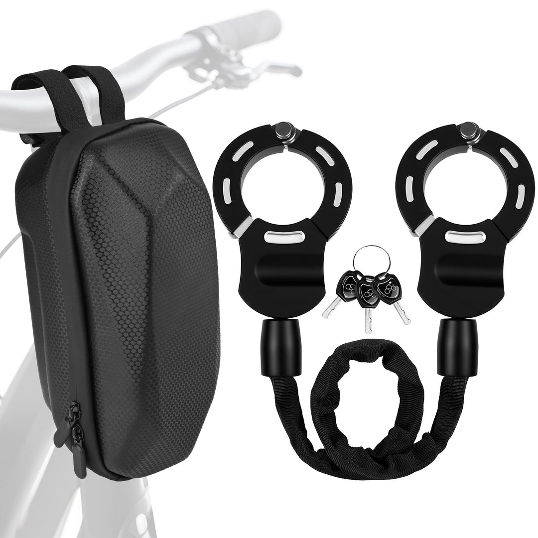 Dreamhigh® Serratura per Monopattino, Chiusura A Mano per Scooter E, Spessore 6 mm, per Scooter, Bic