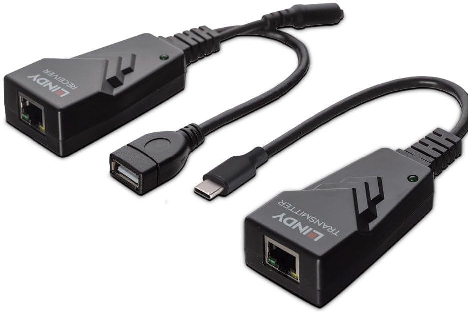 LINDY 43390 USB 2.0 Typ C Cat.6 Extender 100m
