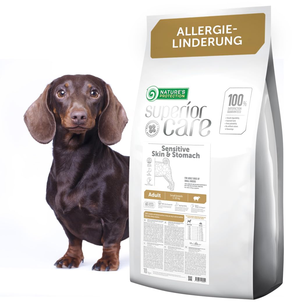 Nature's Protection Superior Care Trockenfutter für Hunde mit empfindlicher Haut und Magen - Hundefu