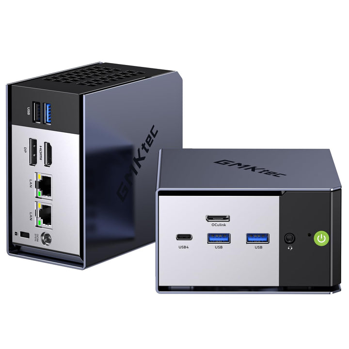 GMKtec K16 Gaming Mini PC AMD Ryzen 7 7735HS (4,75 GHz) 32 GB DDR5 RAM + 1 TB SSD PCIe, Dual-NIC-LAN