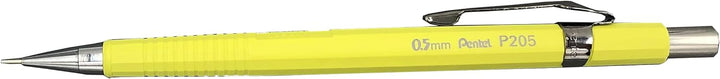 Pentel P200 Series Technische Druckbleistifte, Pastell-Reihe, 0,5 mm, 12 Stück, sortiert, 2 x blau,