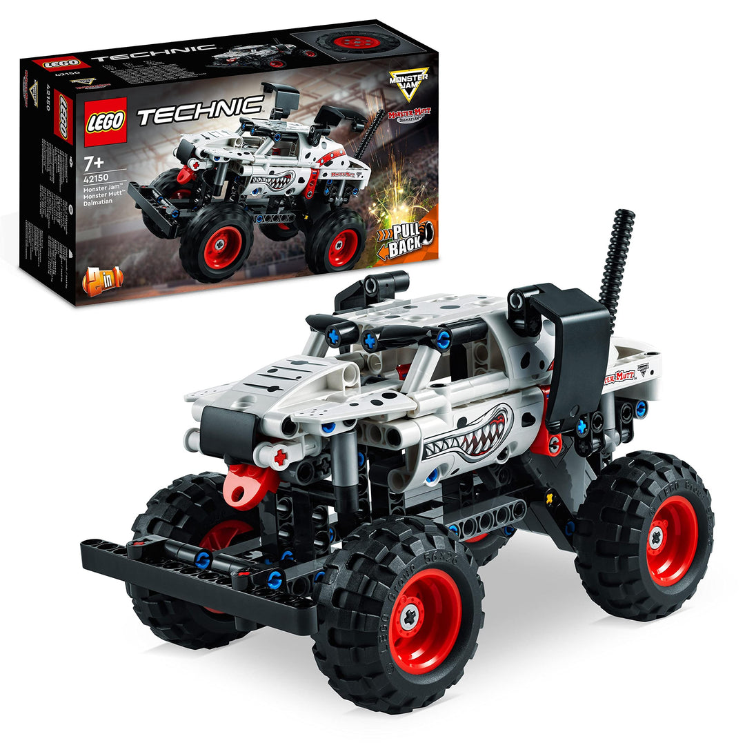 LEGO 42150 Technic Monster Jam Monster Mutt Dalmatian, Monster Truck-Spielzeug für Jungen und Mädche