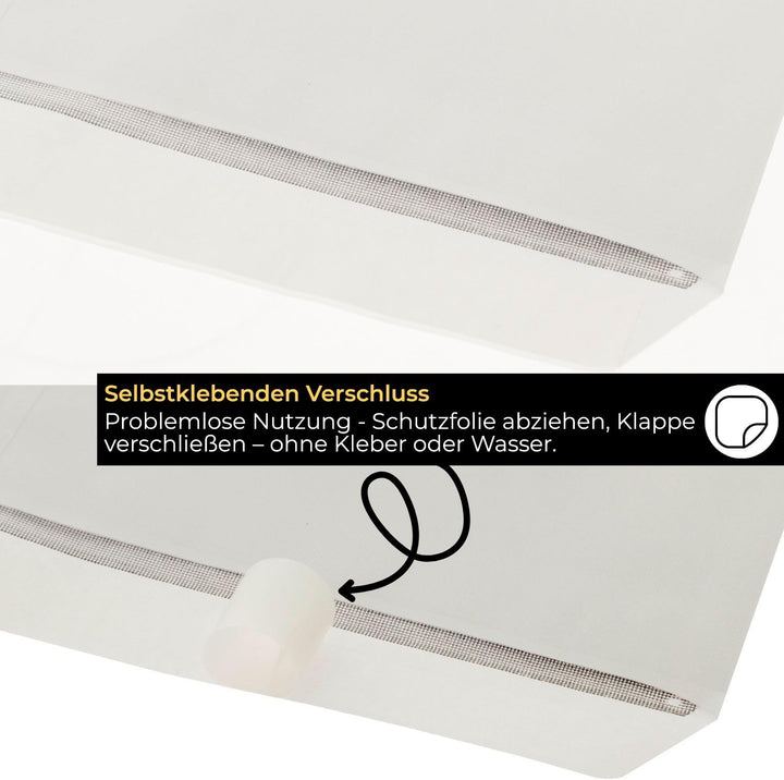 1000 Briefumschläge ohne Fenster DIN B5 Umschläge Weiss haftklebend 176 x 250 mm 80g/m² Versandtasch
