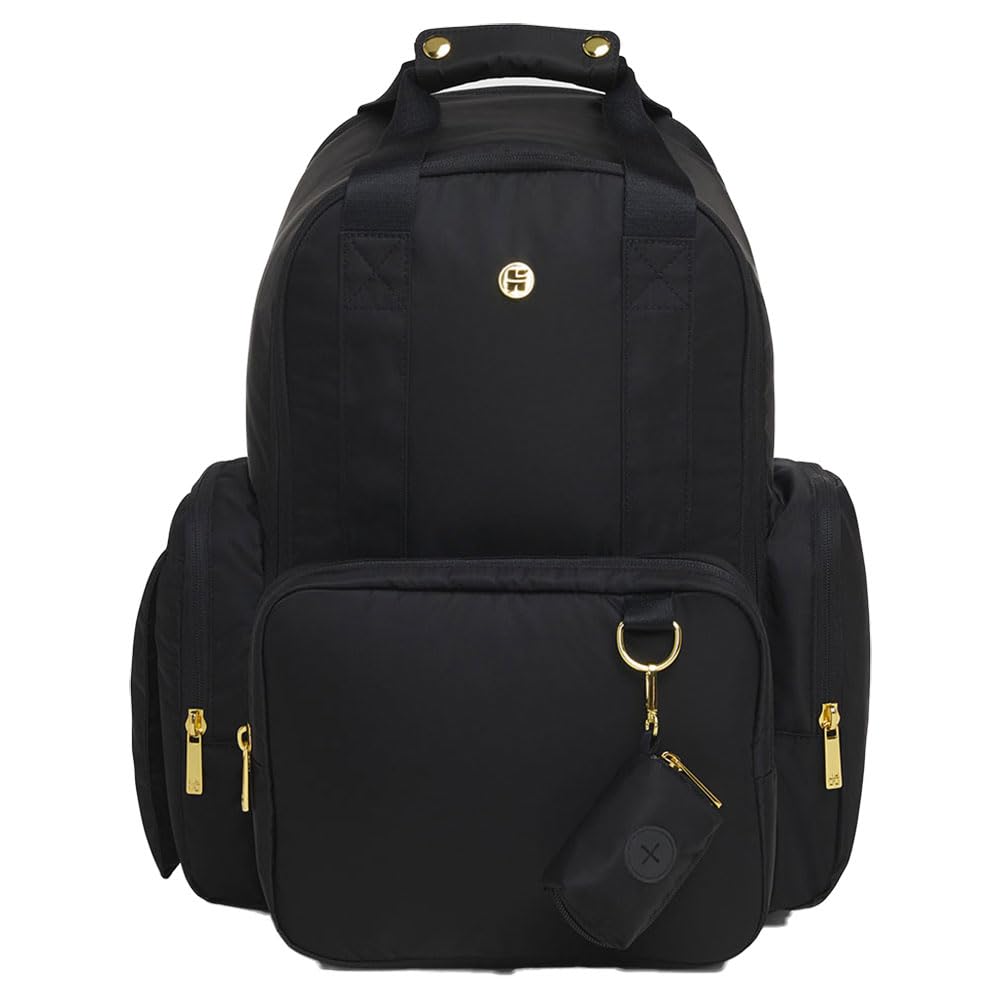 HUGGIES haddad brands europe Rucksack – Wickeltasche, Schwarz, one size, Casual