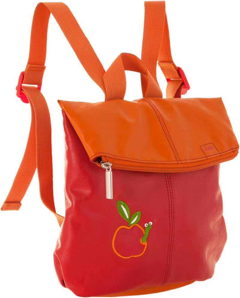 zwei Kids KR7 Kinder-Rucksack 24 cm, red/orange Rot, Rot