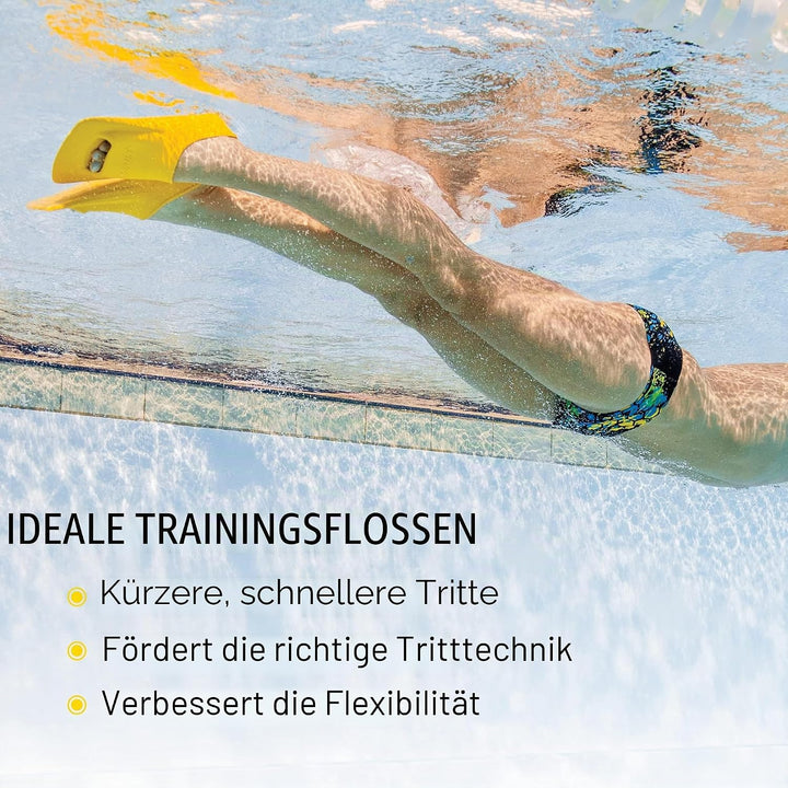 FINIS Zoomers Training Fins M: 3.5-5/F: 4.5-6 yellow, M: 3.5-5/F: 4.5-6 yellow