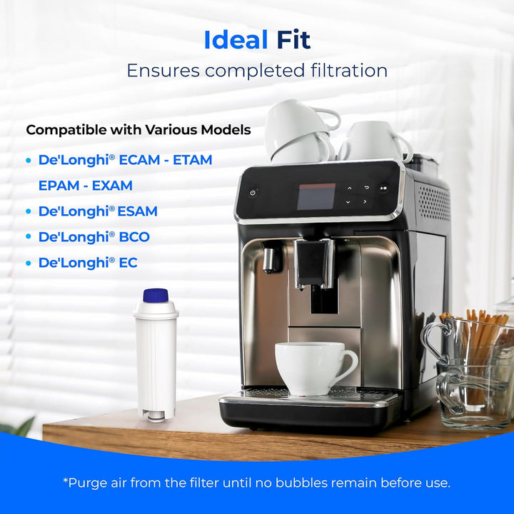 Waterdrop TÜV SÜD Zertifizierte Kaffee Filter, Kompatibel mit DeLonghi DLSC002 9310926 SER3017 55132