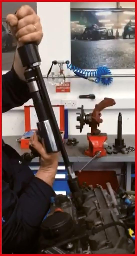 KS Tools 152.1450 Druckluft-Meissel-Injektoren-Auszieh-Satz, 10-tlg.