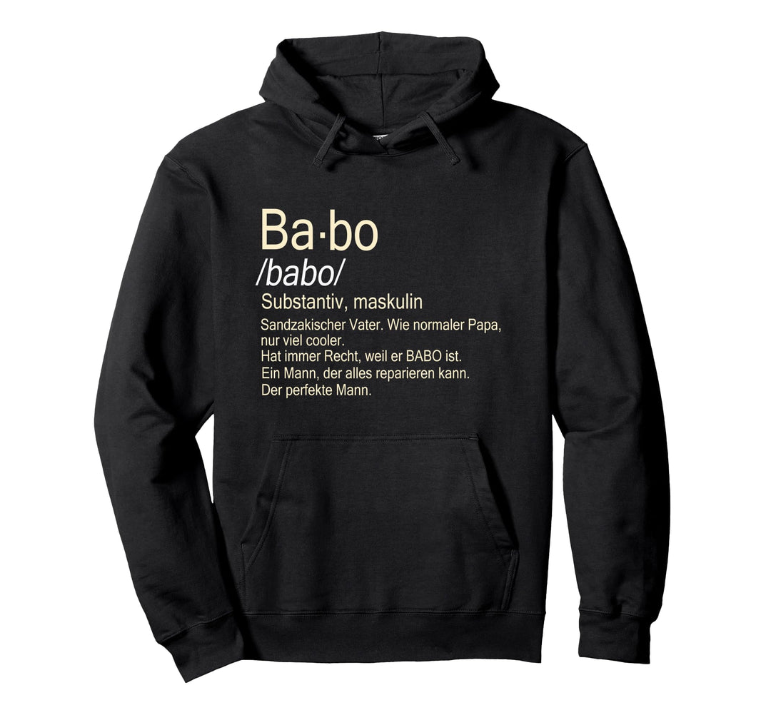 Babo Sandzacki otac Sandzakischer Vater Pullover Hoodie