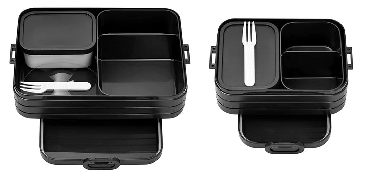 2-tlg. Mepal Limited Edition Bento-Lunchboxen Set Klein / Gross Take A – Brotdose mit Fächern, geeig