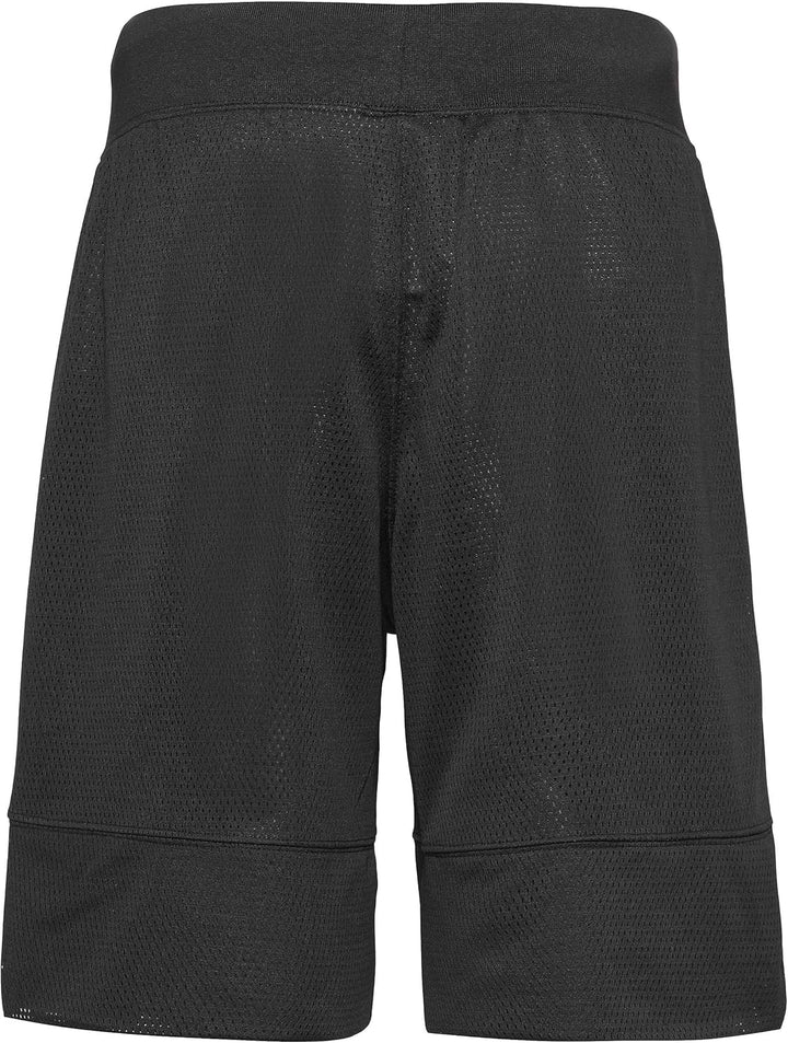 Champion Herren Legacy Neon Spray Soft Mesh Bermuda Shorts, Schwarz