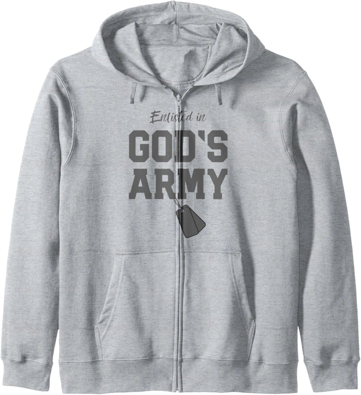 Christliche Gabe - Teilnahme an der Armee Gottes Kapuzenjacke