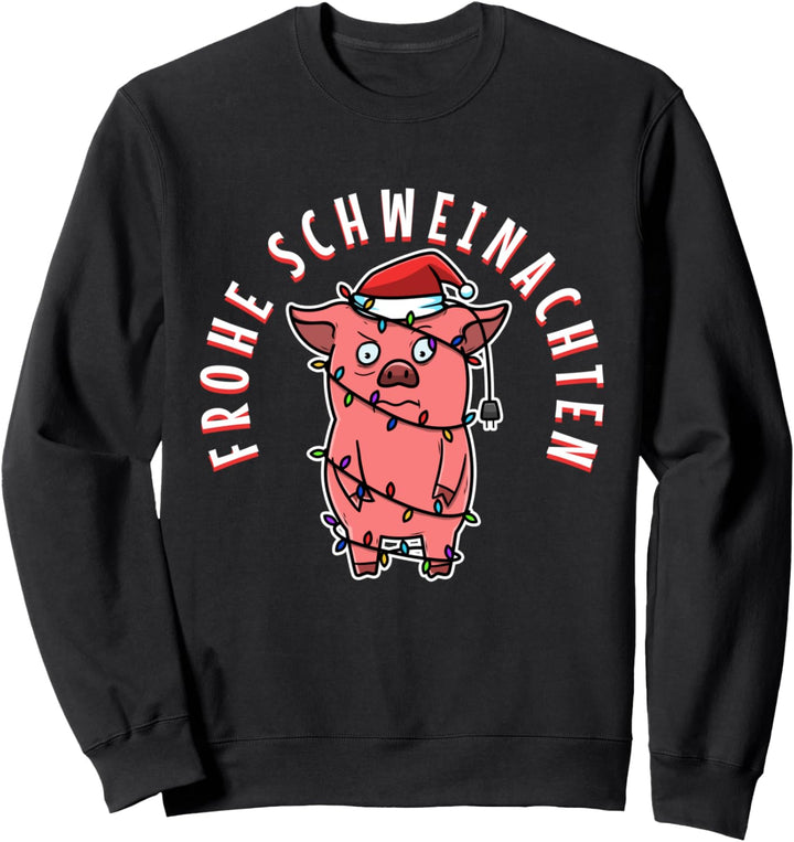 Frohe Schweinachten Sweatshirt
