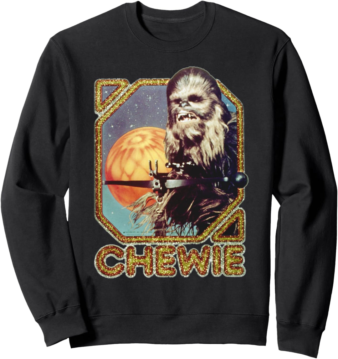 Star Wars Chewie Sparkle Wookiee Badge Sweatshirt