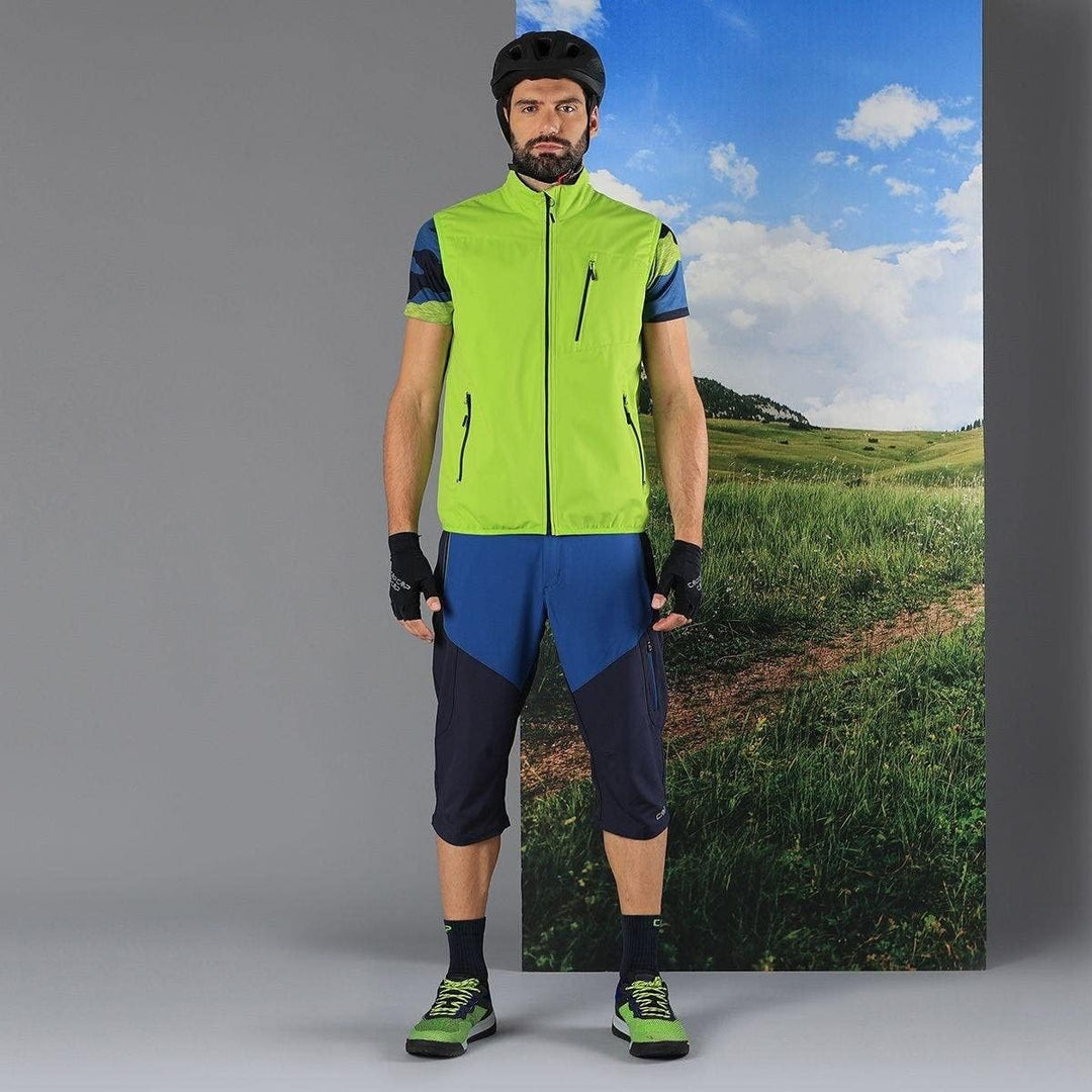 CMP Herren Weste Outdoorweste Limettengrün 48, Limettengrün 48