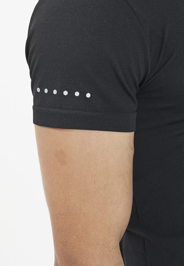 endurance Herren Funktionsshirt Jaro M S-M 1011 Dark Grey Melange, S-M 1011 Dark Grey Melange